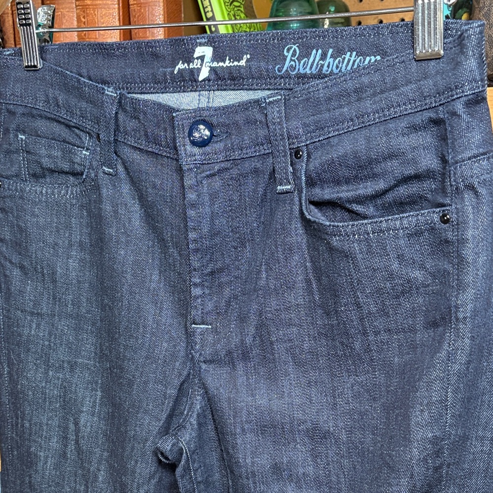7 For All Mankind Bell-Bottom Jeans - Indigo